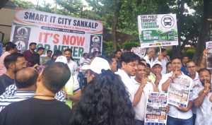 Hinjawadi residents protest