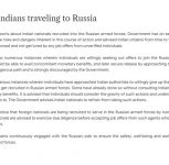 ‘Dangerous Path’: Indian MEA Issues Fresh Advisory for Citizens Travelling to Russia