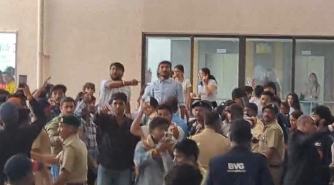MIT-WPU Pune Protest