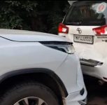 MLC Amit Gorkhe’s Vehicle Meets With Accident in Nashik, MLC Suffers Minor Neck Injury