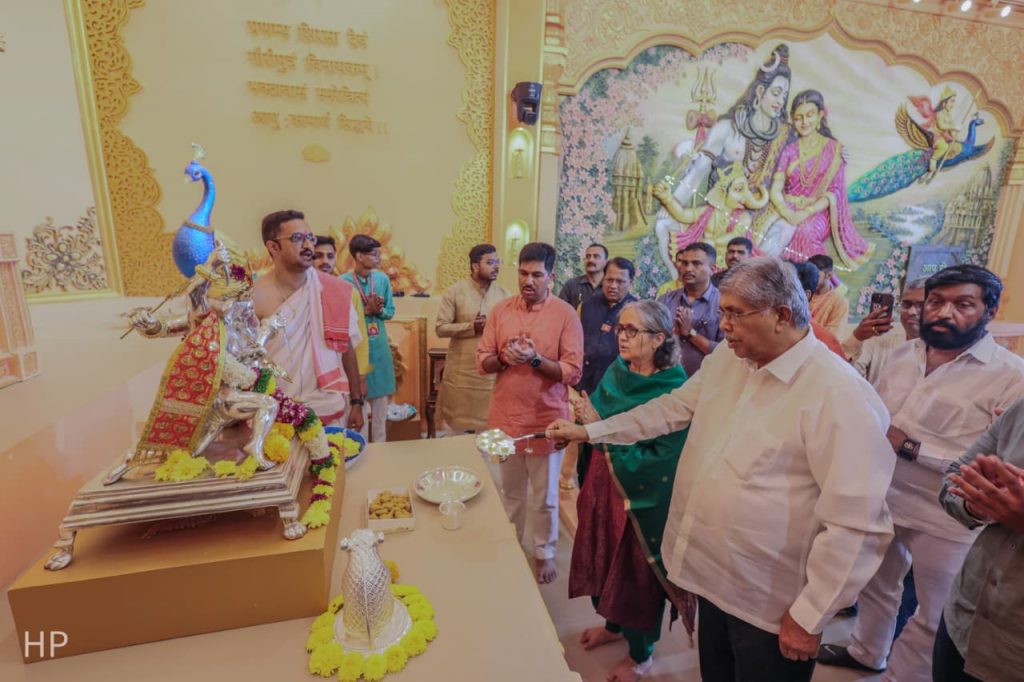 Minister Chandrakant Patil Prays for Rain to Save Maharashtra’s Crops