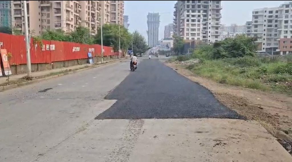 Mohammadwadi Road Asphalted Overnight After Fatal Accident