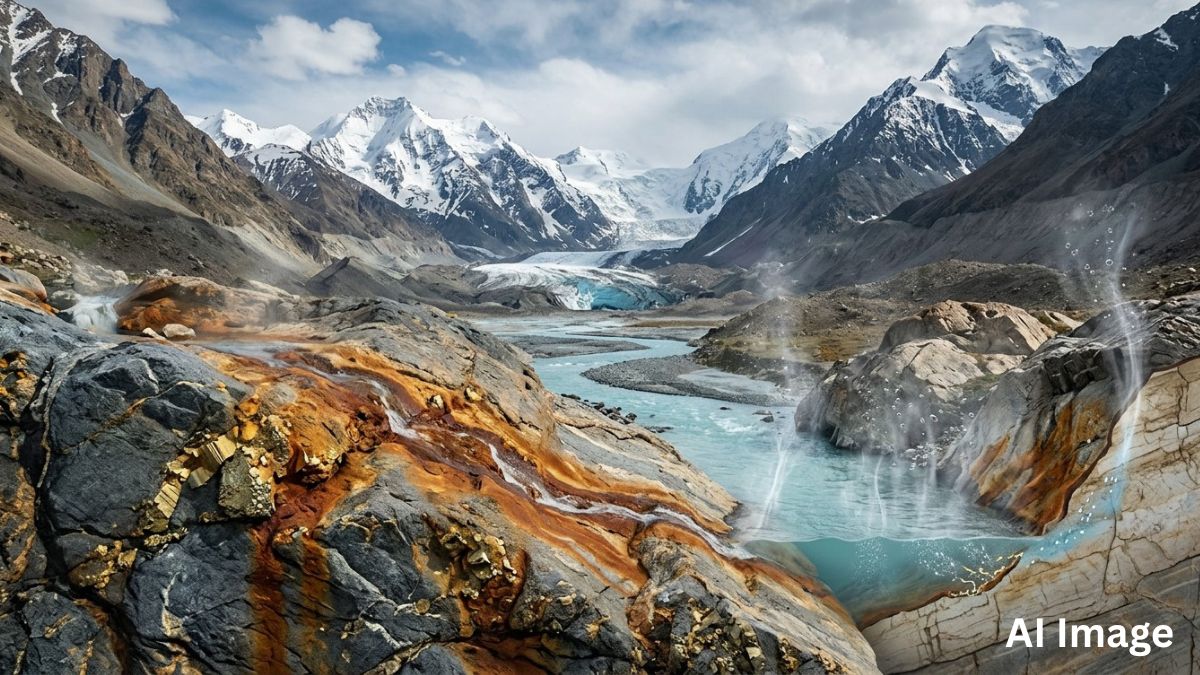 Northwestern Himalayas Releases CO2