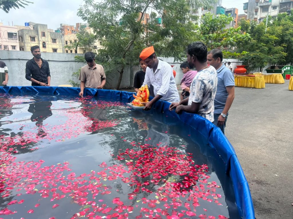 PCMC Collects 1.41 Lakh Ganesh Idols During Ganeshotsav 2026