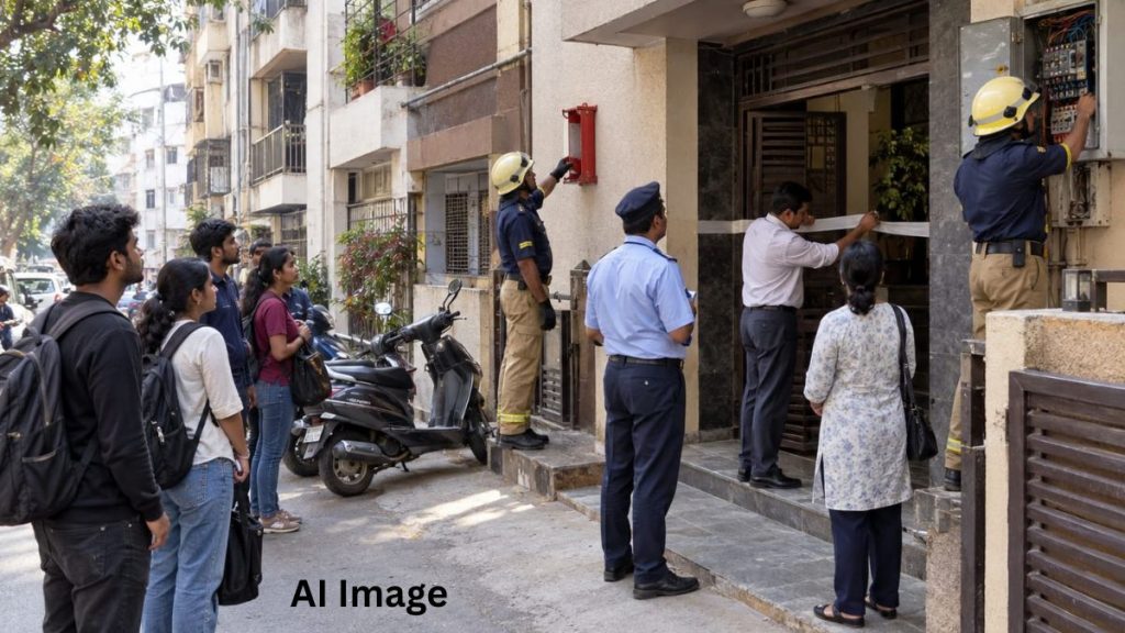 PMC Seals 11 Unauthorised PG Hostels Over Fire-Safety Violations
