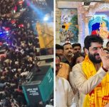 Pune Biker Cuts Through Murlidhar Mohol’s Convoy, Booked for Drunk and Rash Driving