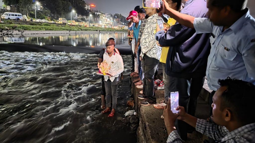 Pune Ganesh Visarjan 2026 Ends After 33 Hours; Over 6.28 Lakh Idols Immersed