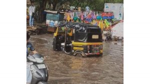 Pune Roads Waterlogged After Heavy Rain