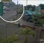 Pune-Satara Highway Accident: Car Hits Two-Wheeler While Taking Sudden Turn, CCTV Captures Crash