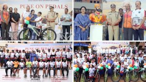Pune citizens pedal and walk for fitness and a pollution-free city