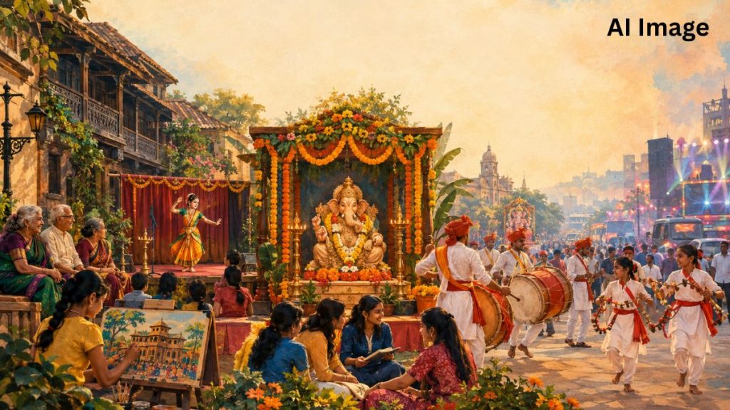 Pune’s Ganeshotsav Then and Now