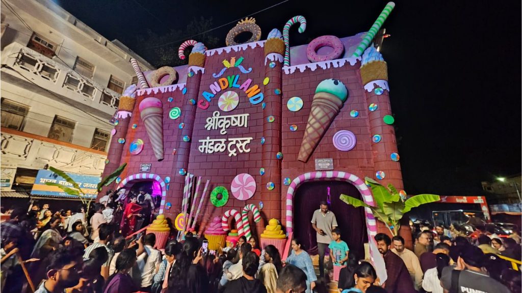 Shree Krishna Mandal Completes 87 Years, Creates Magical Candyland-Themed