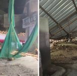 Pune: Two Injured After Construction Site Shed, Material Fall in Lullanagar