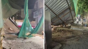 Two Injured After Construction Site Shed