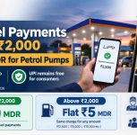 UPI Fuel Payments Above Rs 2,000 to Attract Flat Rs 5 MDR for Petrol Pumps: NPCI