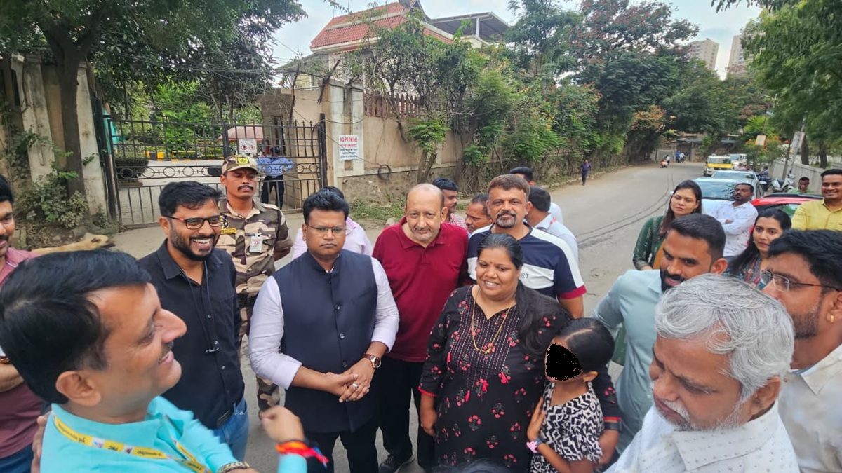 Undri visit by PMC Commissioner