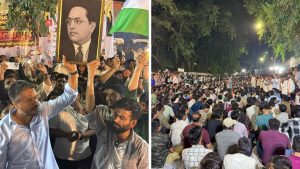 Abhijit Dipke Joins MPSC Protest in Pune
