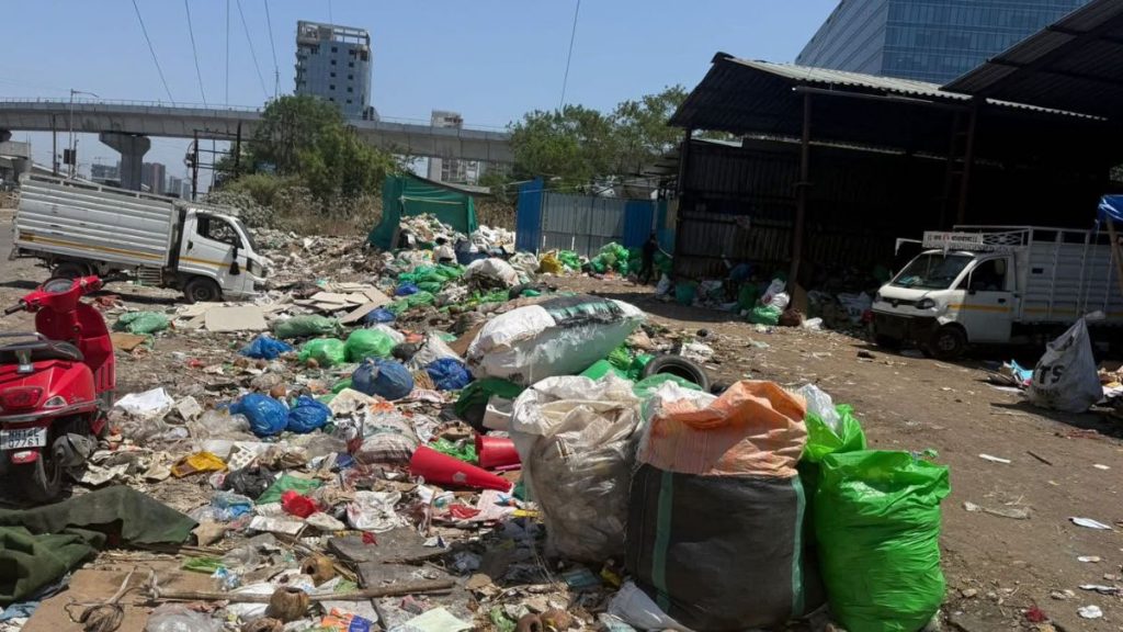 Balewadi Stadium Service Road Garbage Depot Shut Down After Years of Complaints