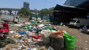 Balewadi Stadium Service Road Garbage Depot Shut Down After Years of Complaints