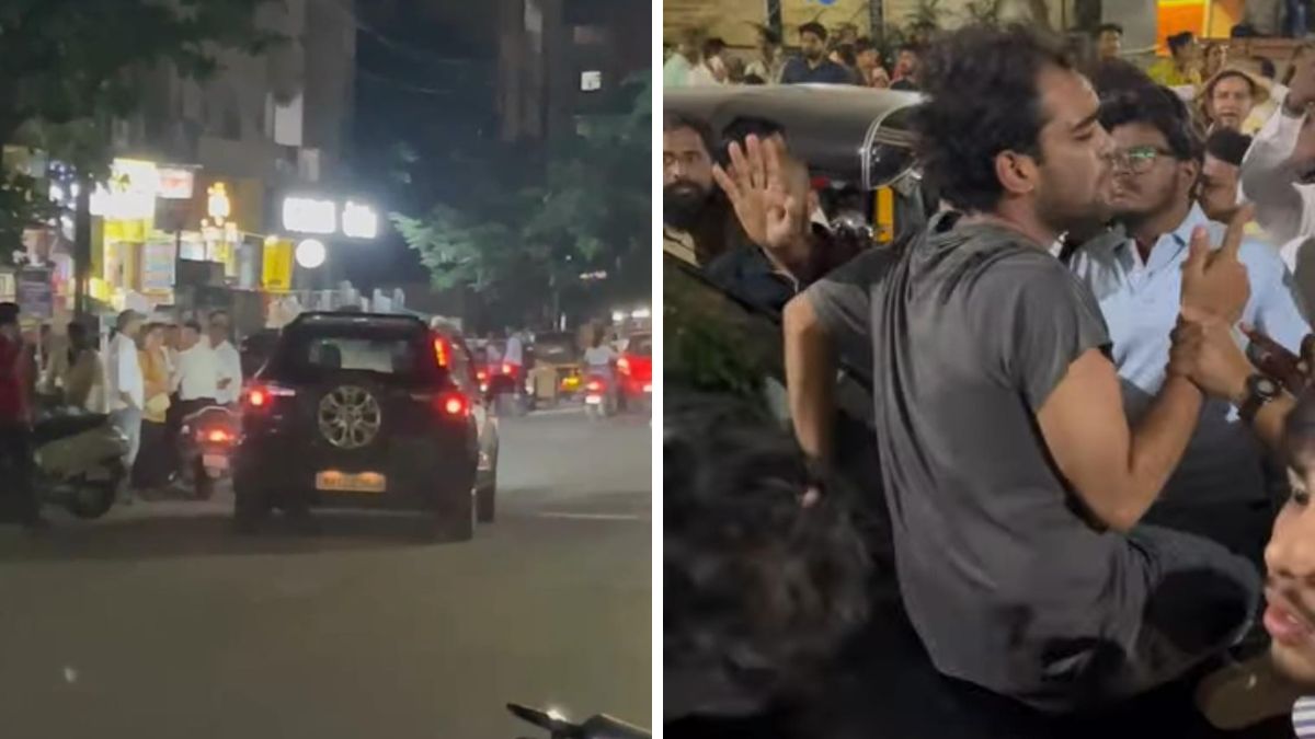 Driver Detained After Vehicle Hits Parked Vehicles on MIT College Road