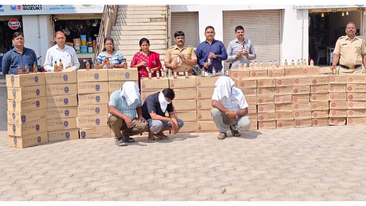 Fake Whisky Worth Rs 11.55 Lakh Seized