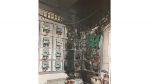 Fire Breaks Out in Tinsel County E-Wing Meter Room