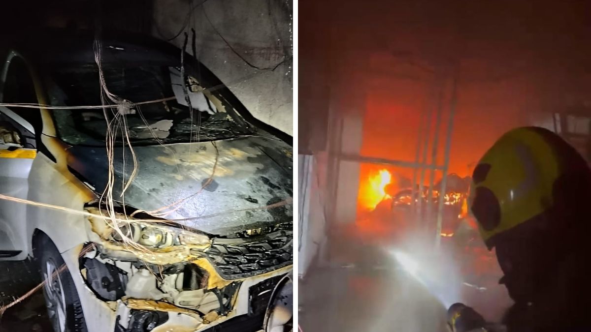 Fire at Chinchwad's Kunal Market Damages 15 Vehicles