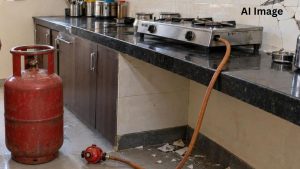Gas Regulator Comes Off, Causing Loud Bang at Pimple Gurav Home