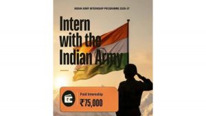 Indian Army Internship 2026