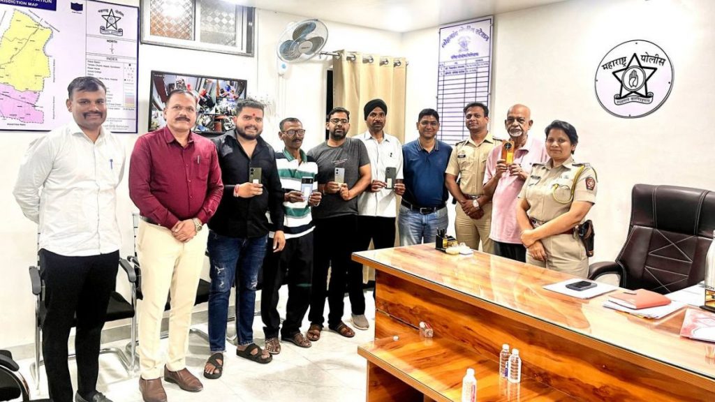 Lohegaon Police Recover Six Stolen Mobile Phones Worth Rs 1.8 Lakh