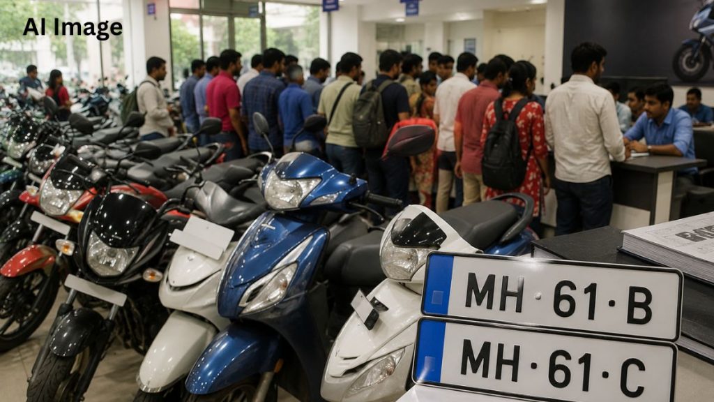MH-61 B, C Series Exhausted In 23 Days As Pune Two-Wheeler Registrations Surge