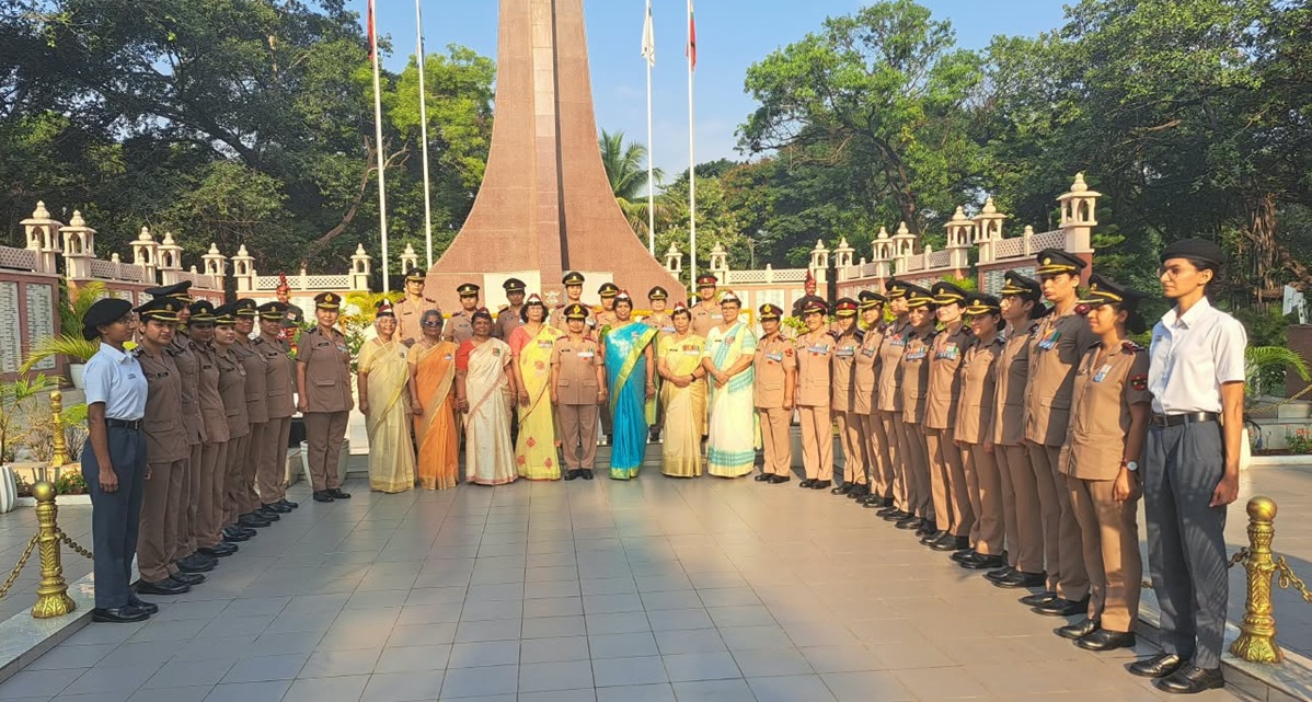 MNS Nurses at National War Memorial Pune