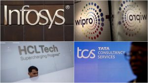 Microsoft, TCS, Infosys