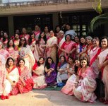 Pune: Festive fervour in Koregaon Park as Nandanik Sanstha celebrates 23rd Sarbojonin Durgotsav