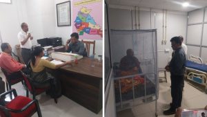 Naval Kishore Ram Reviews Preparedness at Dr Naidu Hospital