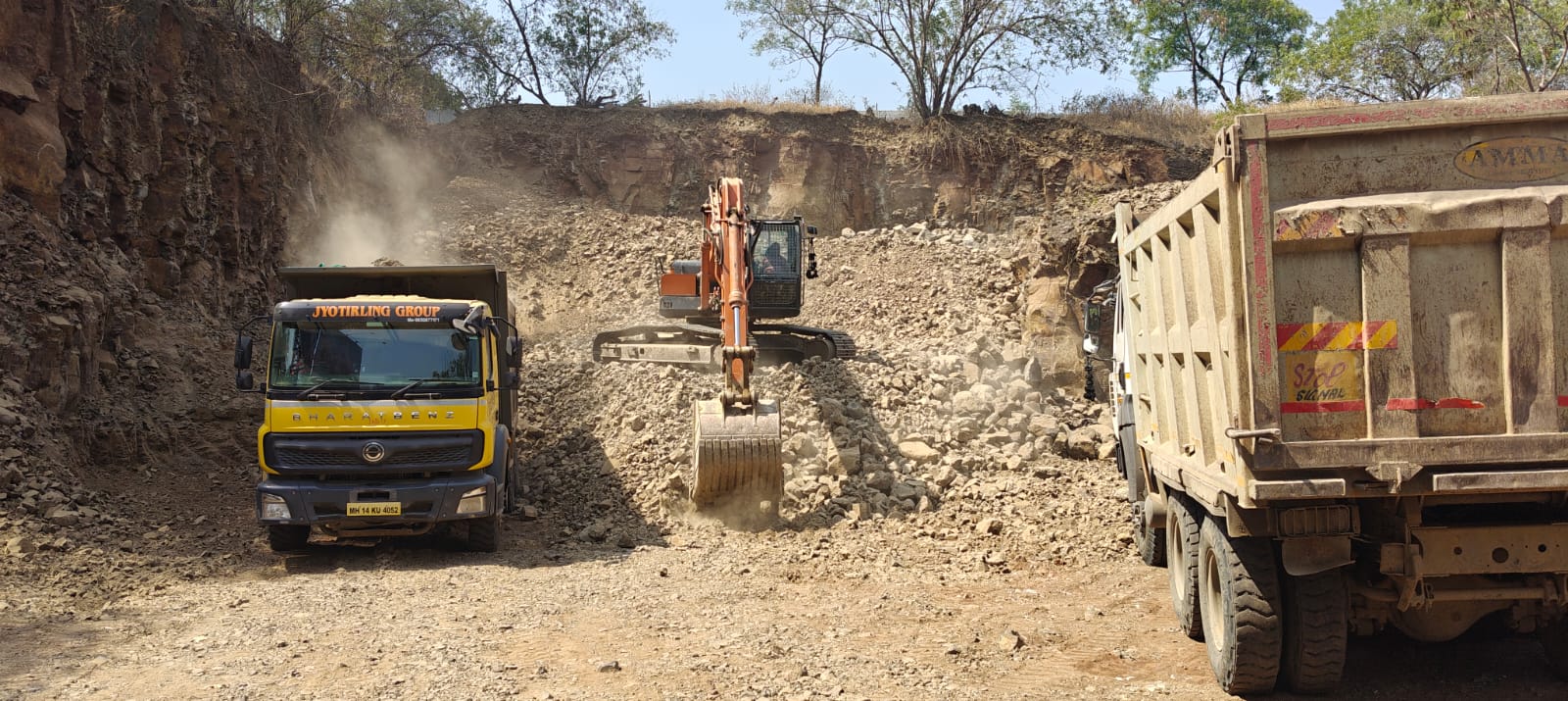 Palace Orchid Road Slope Work Begins in Mohammadwadi-Undri