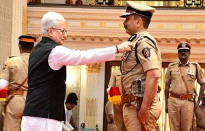 Pimpri-Chinchwad Police Commissioner Choubey Conferred With President’s Police Medal