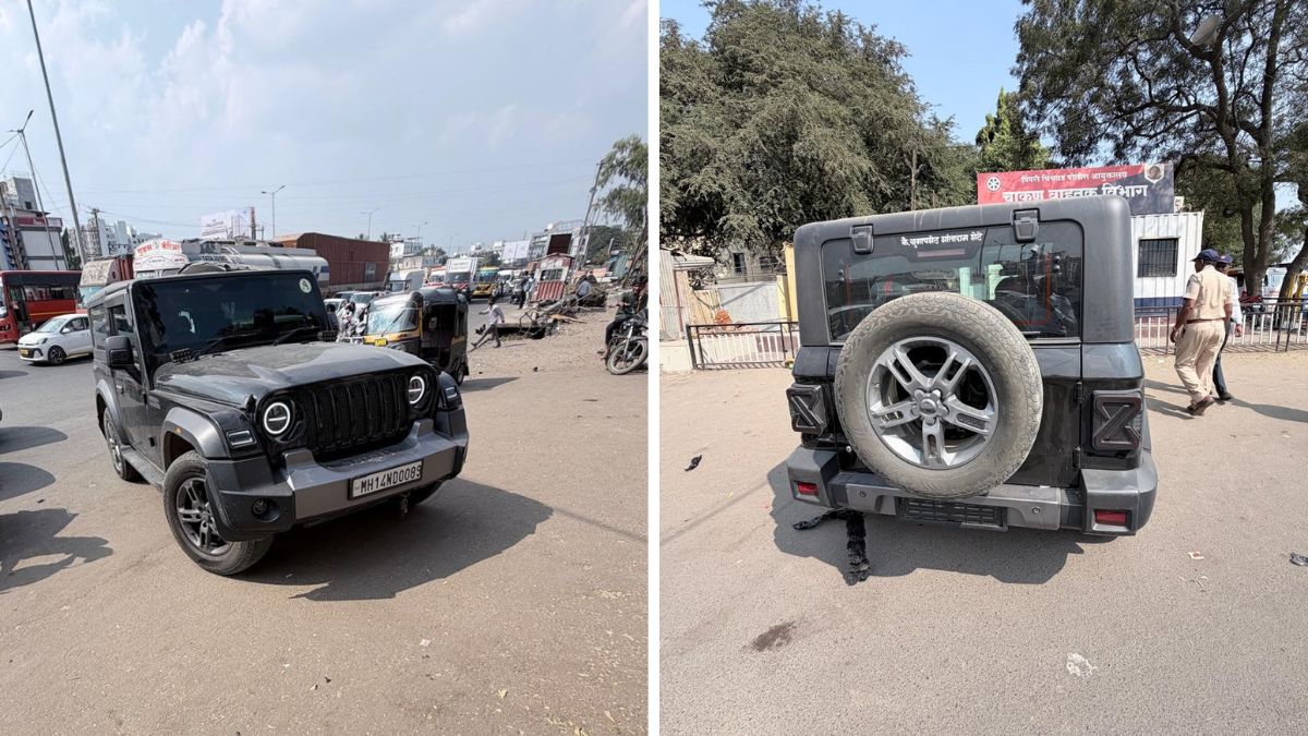 Police Crack Down on Tinted Glass, Fancy Number Plates in Chakan