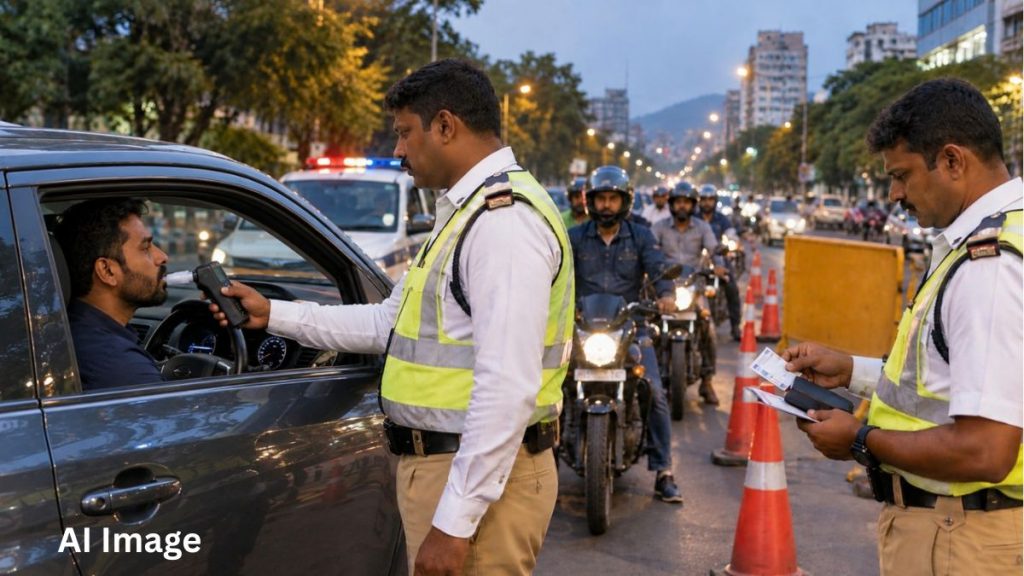 Pune Traffic Police Recommend Action Against 1,700 Motorists for Drunk