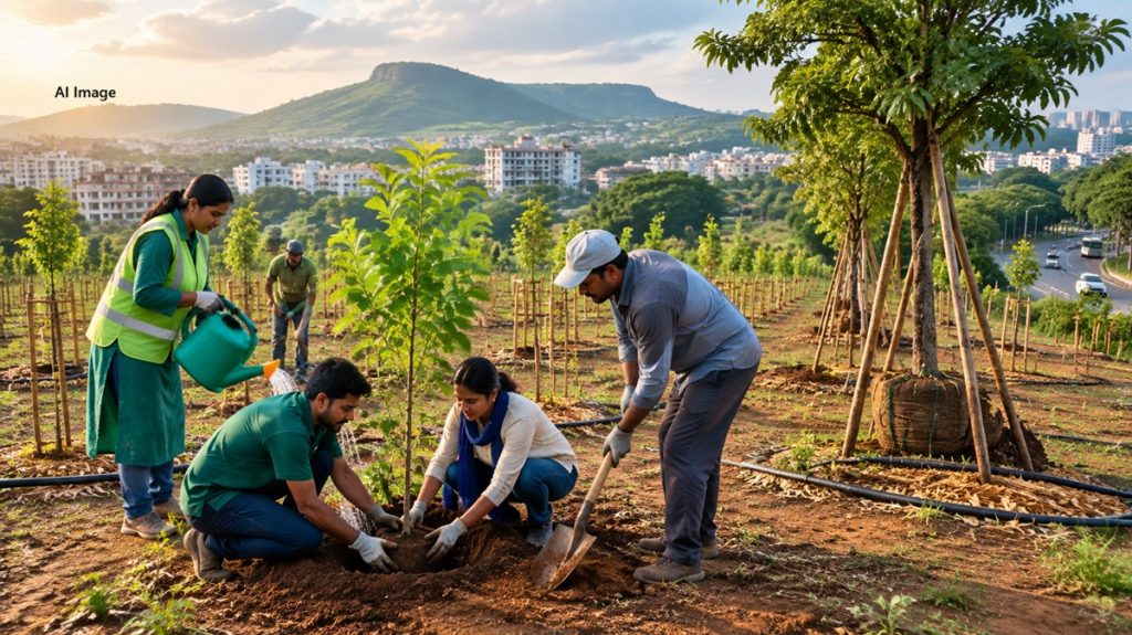 Pune tree plantation