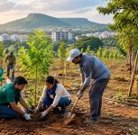 PMC, Anandvan Foundation Join Hands for Plantation of 6,500 Trees in Pune