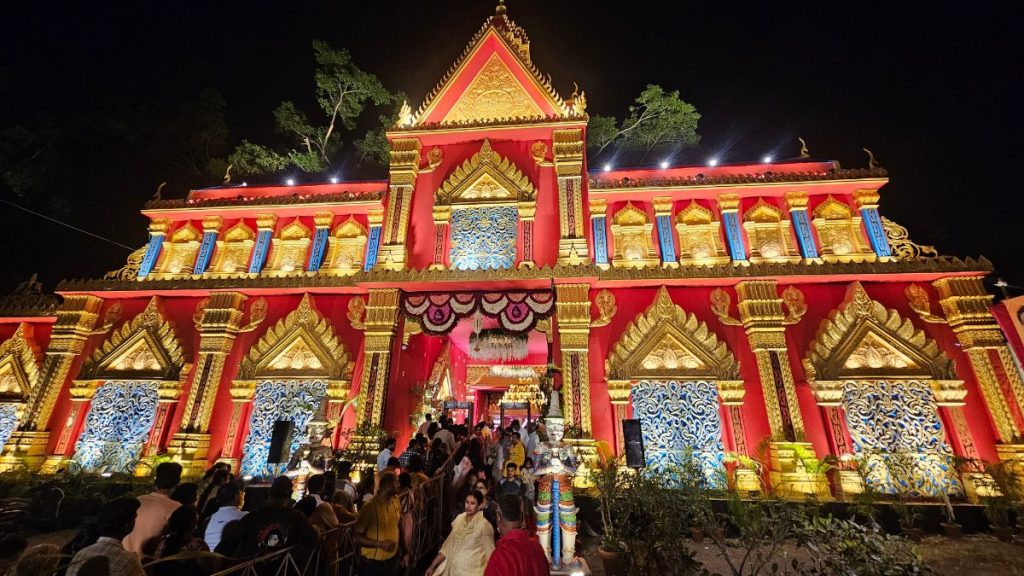 Pune’s Laxmi Mata Mandir Showcases Grand Bali-Themed Temple Structure