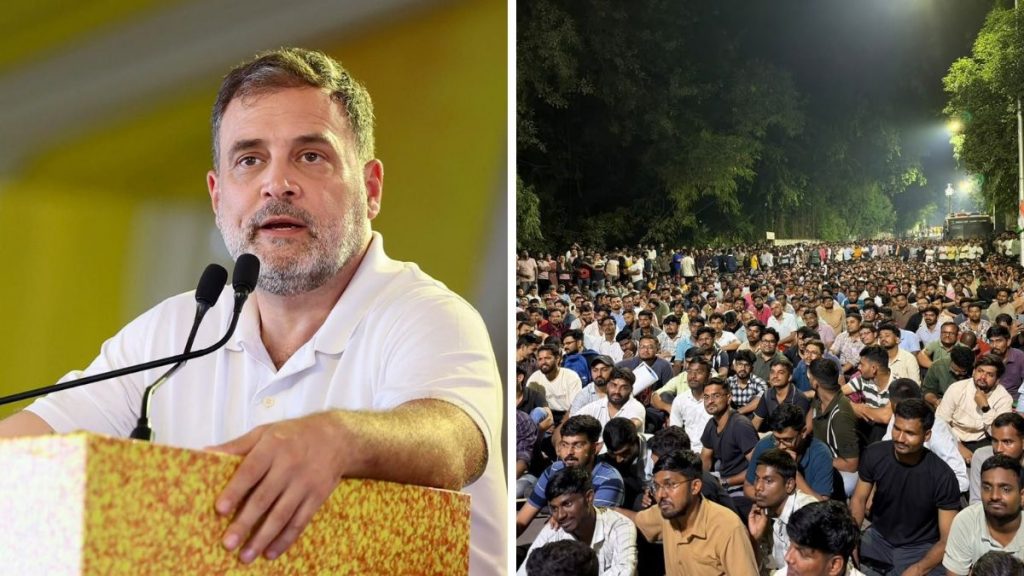 Rahul Gandhi Backs Pune Students’ Satyagraha