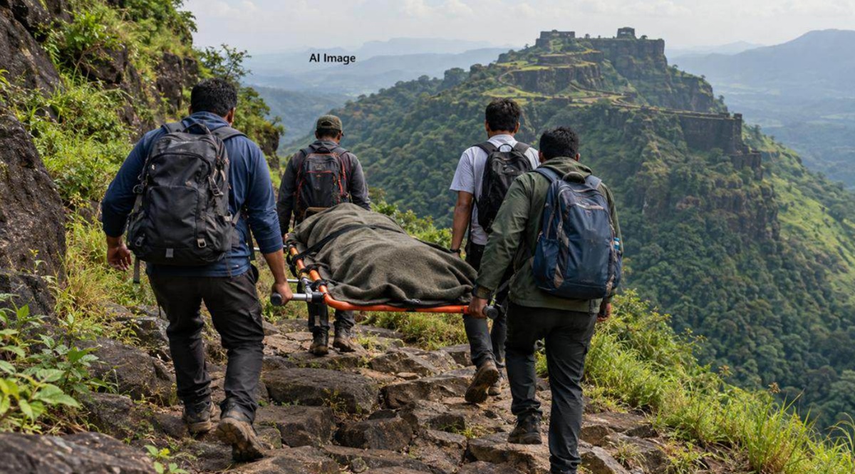 Rajgad trekker death