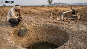 Shirur Faces Severe Water Shortage as Wells, Borewells Dry Up; Farmers Seek Chaskaman Water
