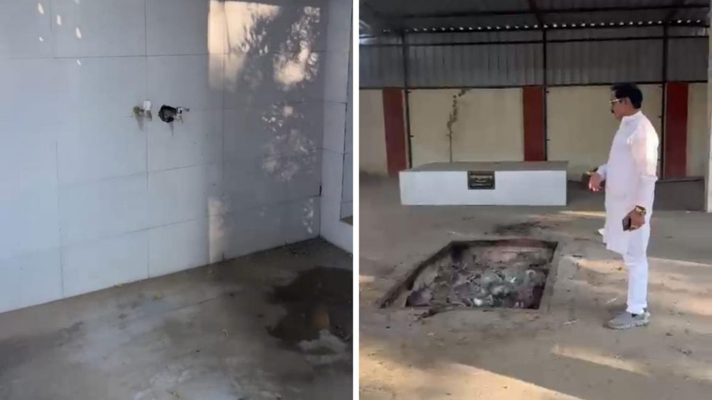 Wadachiwadi Crematorium Faces Civic Neglect