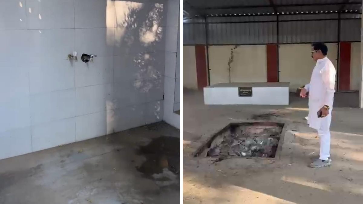 Wadachiwadi Crematorium Faces Civic Neglect